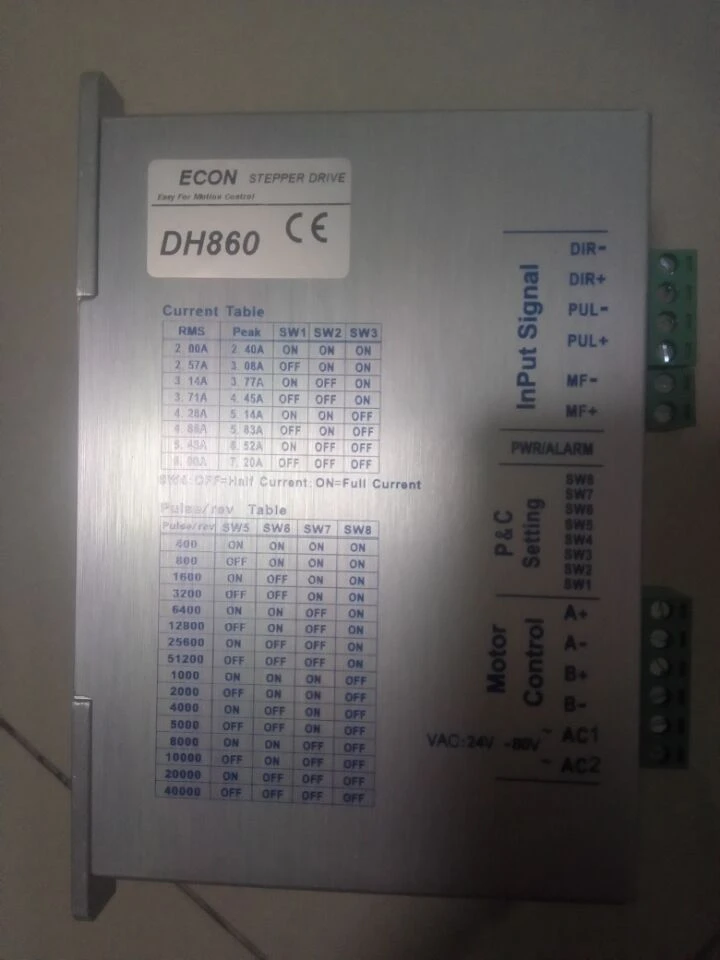 Polen kunde Kjøp Stepper Motor kontrolleren DH860 For Test